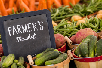 How to use a mobile point of sale system to accept payments at farmers markets.