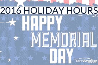 North American Bancard Memorial Day Hours